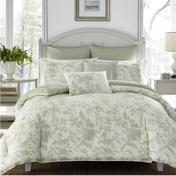 Laura Ashley Bedding Laura Ashley Home Comforter Set Reversible